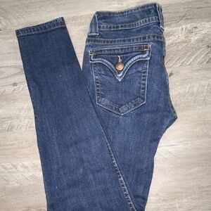 (Bin 37)  VIGOSS, double button jeans, Size 3/4 27